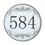 584 Area Code Magnets