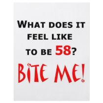 58 Bite Me! Personalized Flyer
