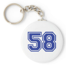 58 - number key chain
