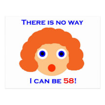 58 There is no way Post Card