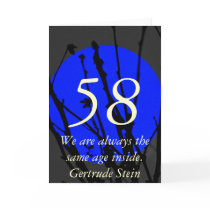 58th Birthday cards