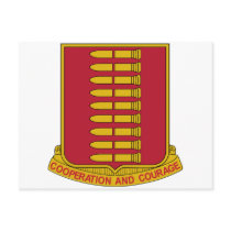 597th Field Artillery Battalion Military Patch Post Cards