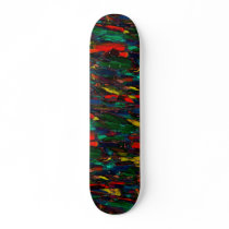 $59.95 City Life Skateboard Abstract Modern Colors