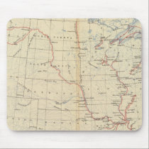 59 Navigable rivers, routes 1890 mousepads