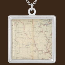 59 Navigable rivers, routes 1890 necklaces