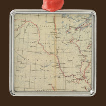 59 Navigable rivers, routes 1890 ornaments