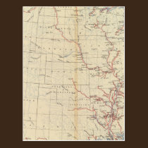 59 Navigable rivers, routes 1890 postcards