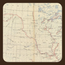 59 Navigable rivers, routes 1890 stickers