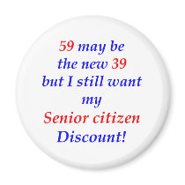 59 Senior Citizen Refrigerator Magnets