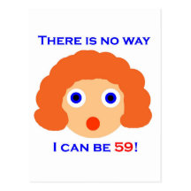 59 There is no way Postcard