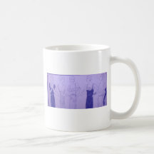 5 1920s Deco Flappers in Cocktail Dresses Coffee Mugs