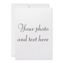 5.25"x5.25" personalized invitation