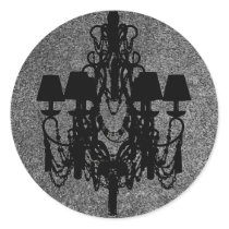$5.95 Hats n' Chandelier ~ Stickers
