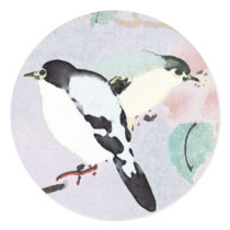 $5.95 Relaxing Brids 20 Stickers Asian Japanese