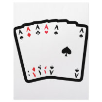5 aces icon letterhead