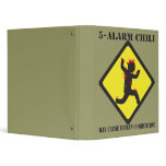 5 Alarm Chili School Binder