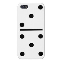 5 and 3 Domino Design case Case Savvy iPhone 5 iPhone 5 Case