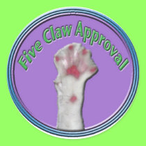 5 Claw Approval Sticker