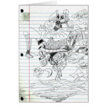 5 Clouds, Original Form , art by Steevus Cards