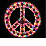 5-color peace photo sculpture
