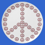 5-Color Peace Plate plates