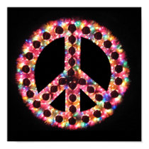 5-color peace sign poster posters by wreathmanbob 5-color peace sign poster posters