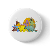 5 Dinosaur Friends Pins