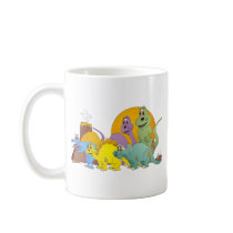 5 Dinosaur Friends Coffee Mug