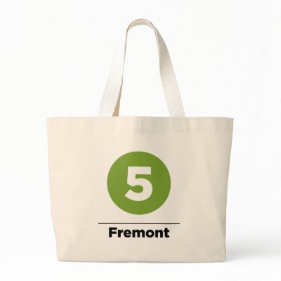 5-fremont-black tote bag by phillustrations