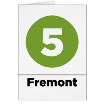 5-fremont-black greeting card