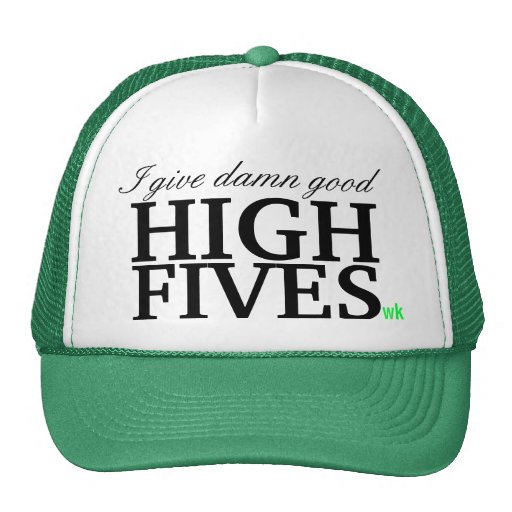 5 high mesh hat