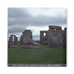 5 horizon test Stonehenge, England rock formation Magnet