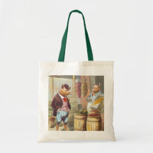 5 Little Pigs: At the Market Tote Bag