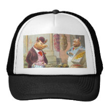 5 Little Pigs: At the Market Trucker Hats