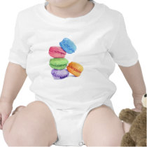 5 Macarons Infant t-shirts