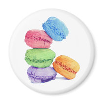 5 Macarons Magnet magnets