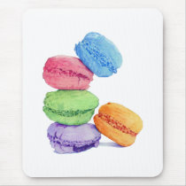 5 Macarons Mousepad mousepads