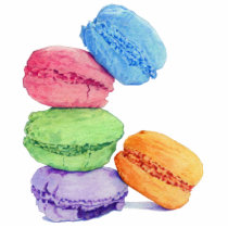 5 Macarons Photo Sculpture