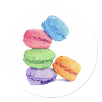 5 Macarons Sticker stickers