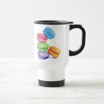 5 Macarons Travel Mug mugs