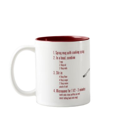 5-minute Chocolate Cake Recipe Mug by tmekaab