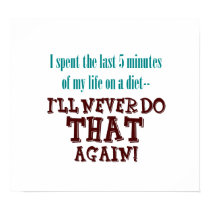 5 Minute Diet Poster posters