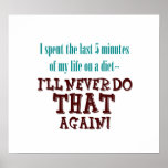 5 Minute Diet Poster