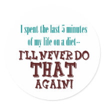 5 Minute Diet Stickers by jaisjewels 5 Minute Diet Stickers