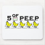 5 of P.E.E.P. Mousepads
