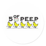 5 of P.E.E.P. Sticker