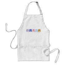5 Pairs of Flip-Flops Apron
