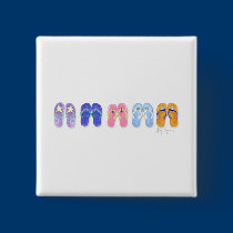 5 Pairs of Flip-Flops Button buttons
