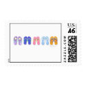 5 Pairs of Flip-Flops Custom Postage postage