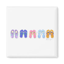 5 Pairs of Flip-Flops Magnet